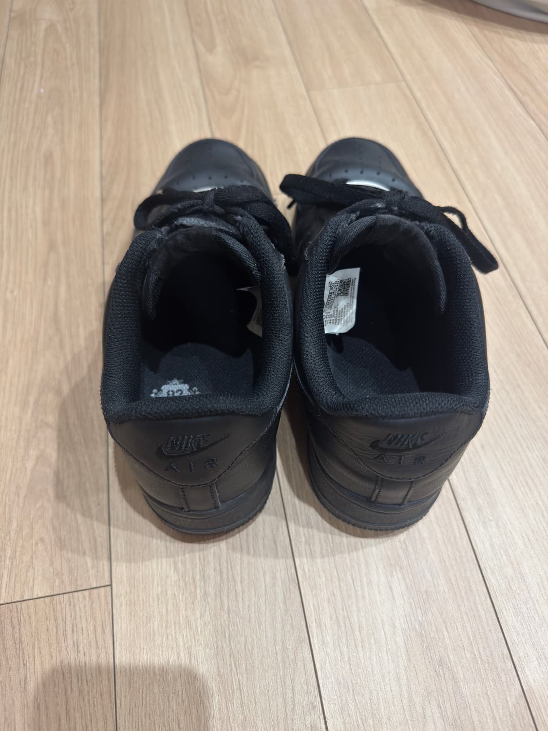 나이키 에어포스1 블랙 상품이미지3