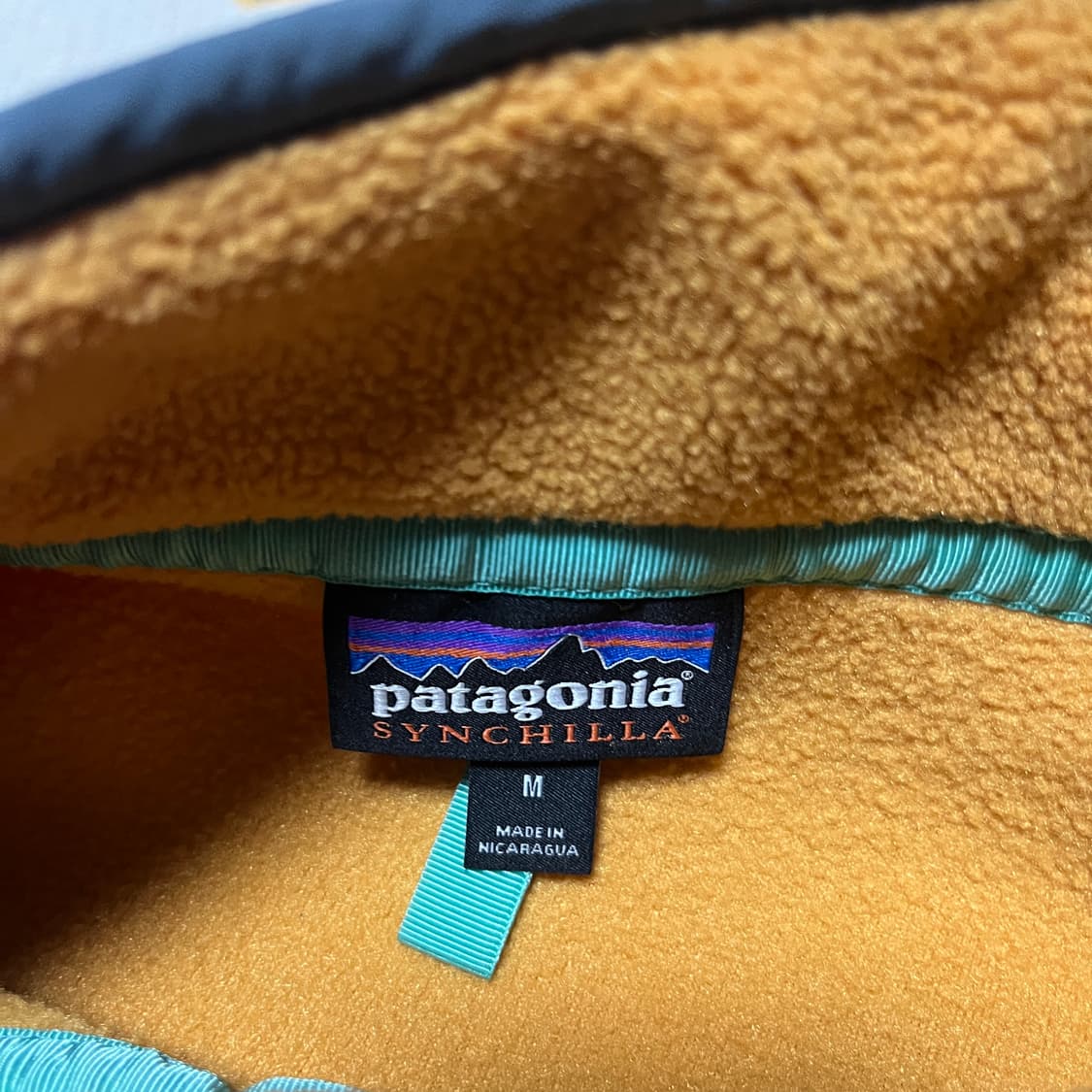 파타고니아 신칠라 스냅티 옐로우 M 상품이미지5