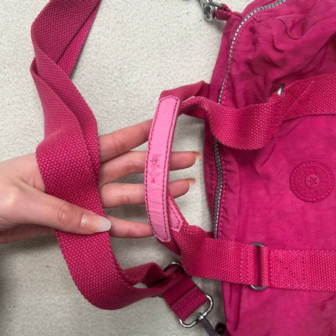 키플링 숄더백 핑크 상품이미지3