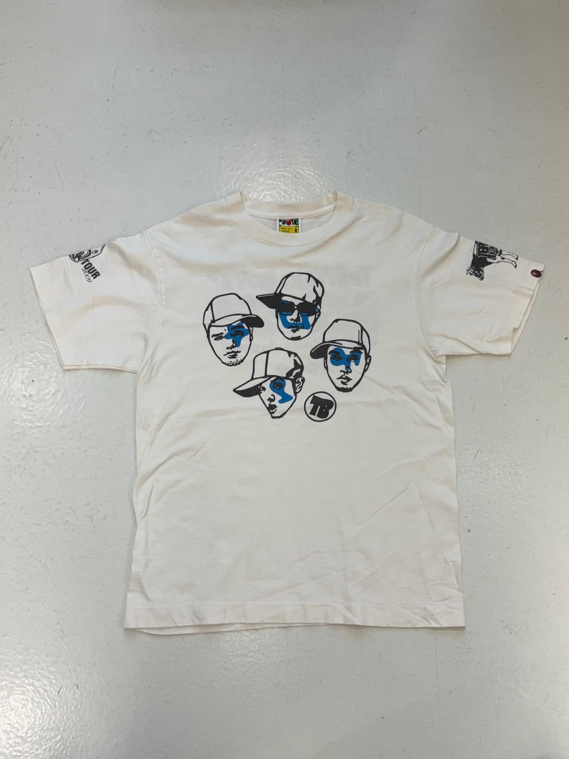 Bape x Teriyaki Boyz 재팬 투어 기념 티셔츠 상품이미지1