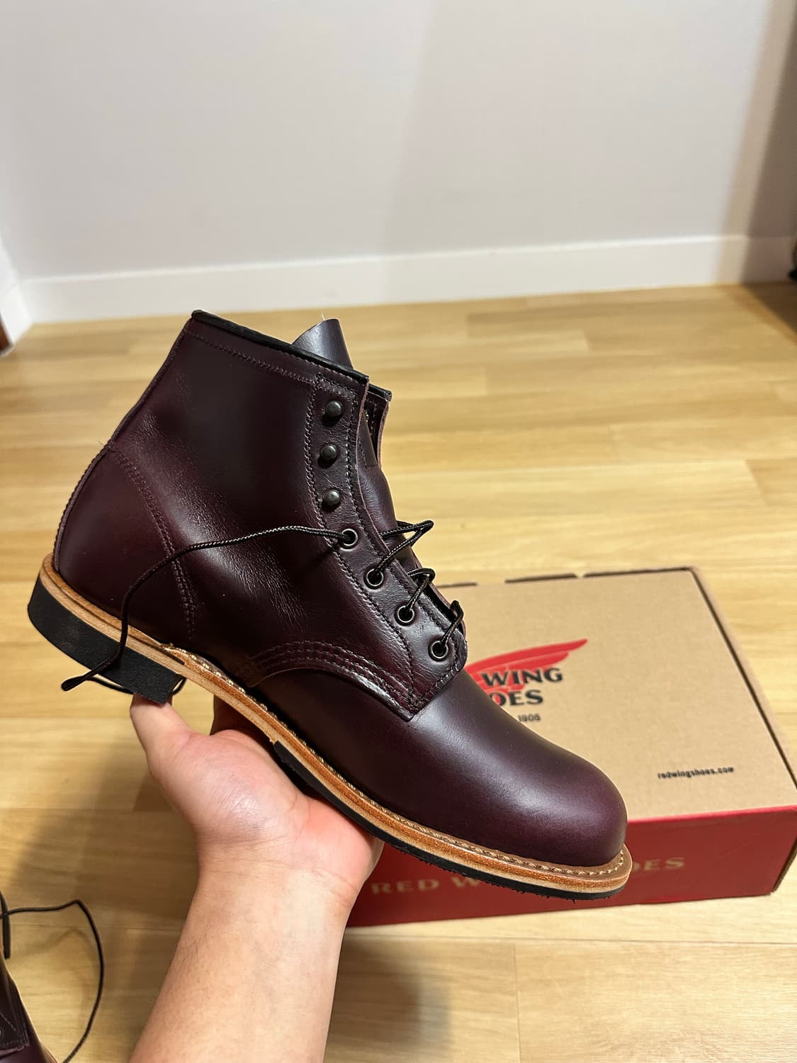 [9.5] 레드윙 벡맨 9419 블랙체리 상품이미지6