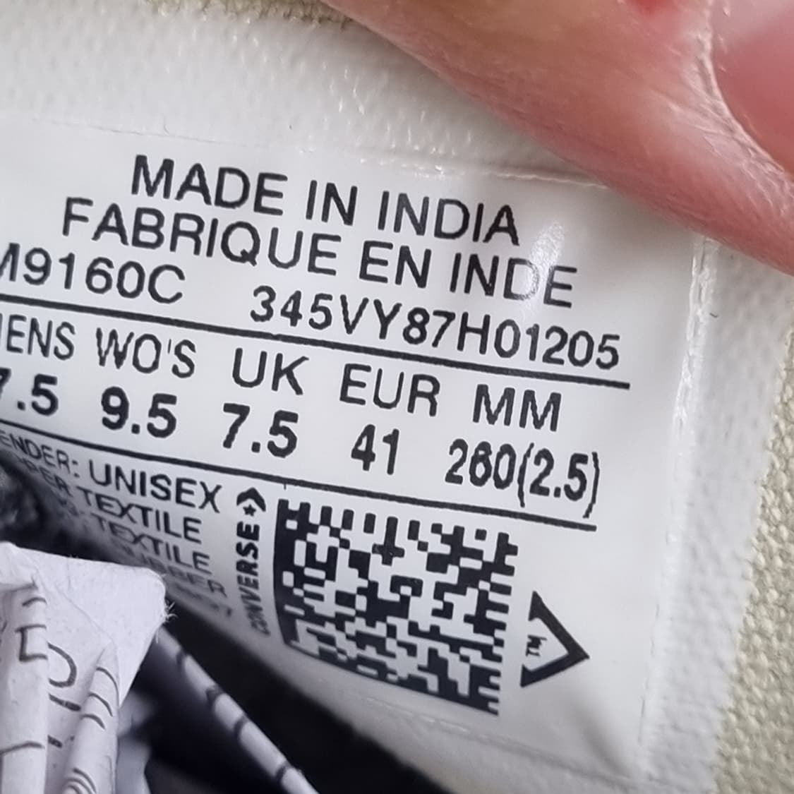 컨버스 척테일러 블랙 하이탑 260 상품이미지6