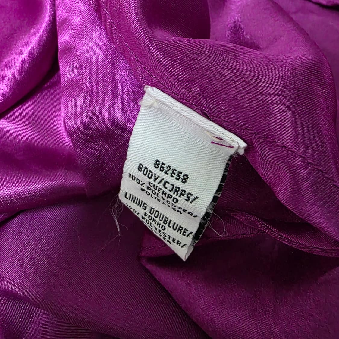 유럽빈티지)퍼플 파티댄스복st 샤 쉬폰 맥시 스팽클 롱드레스 상품이미지6