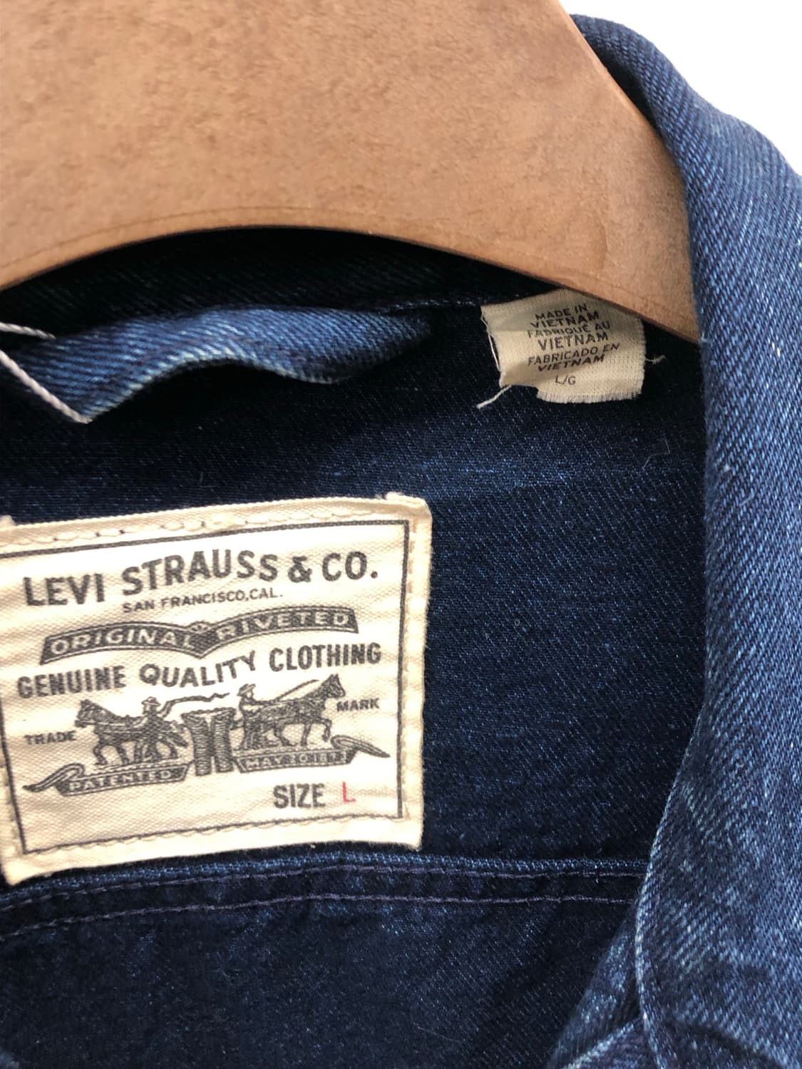 리바이스 워싱 트러커 자켓 상품이미지3