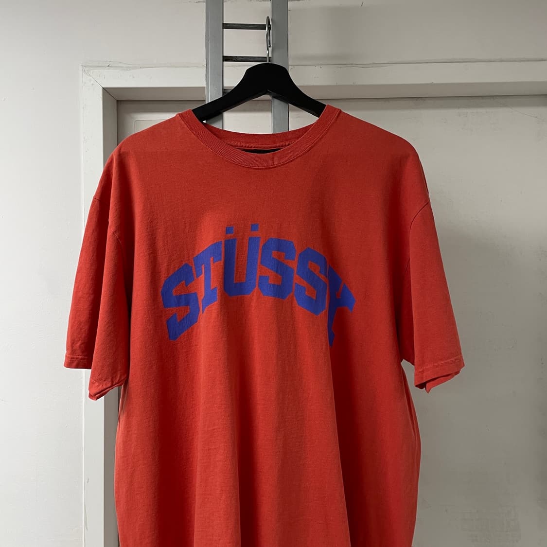스투시 오렌지 반팔 티셔츠 L 상품이미지2