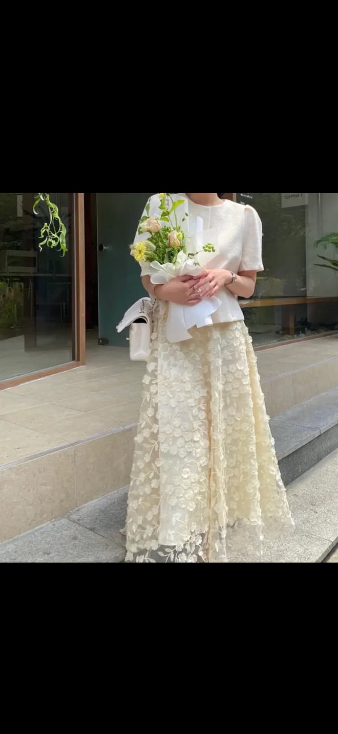 리앙쥬 꽃잎 스커트 상품이미지1