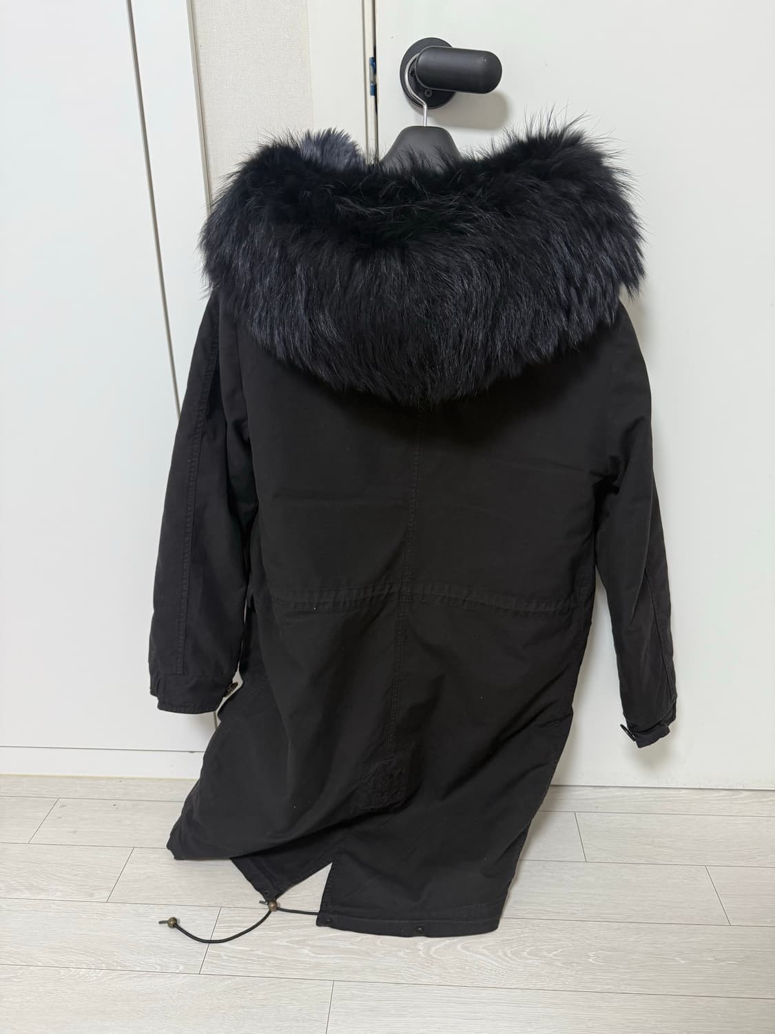 미스터앤미세스퍼 블랙 블루퍼 야상 s 100~105 상품이미지2