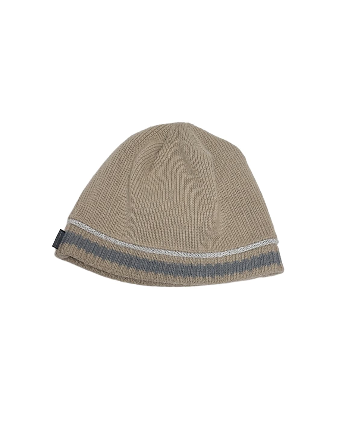 ellese 베이지 배색 포인트 비니 상품이미지1