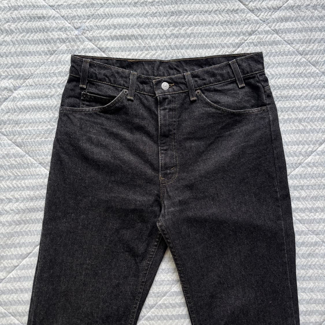 90s 빈티지 리바이스 517 블랙 허리41cm 상품이미지3