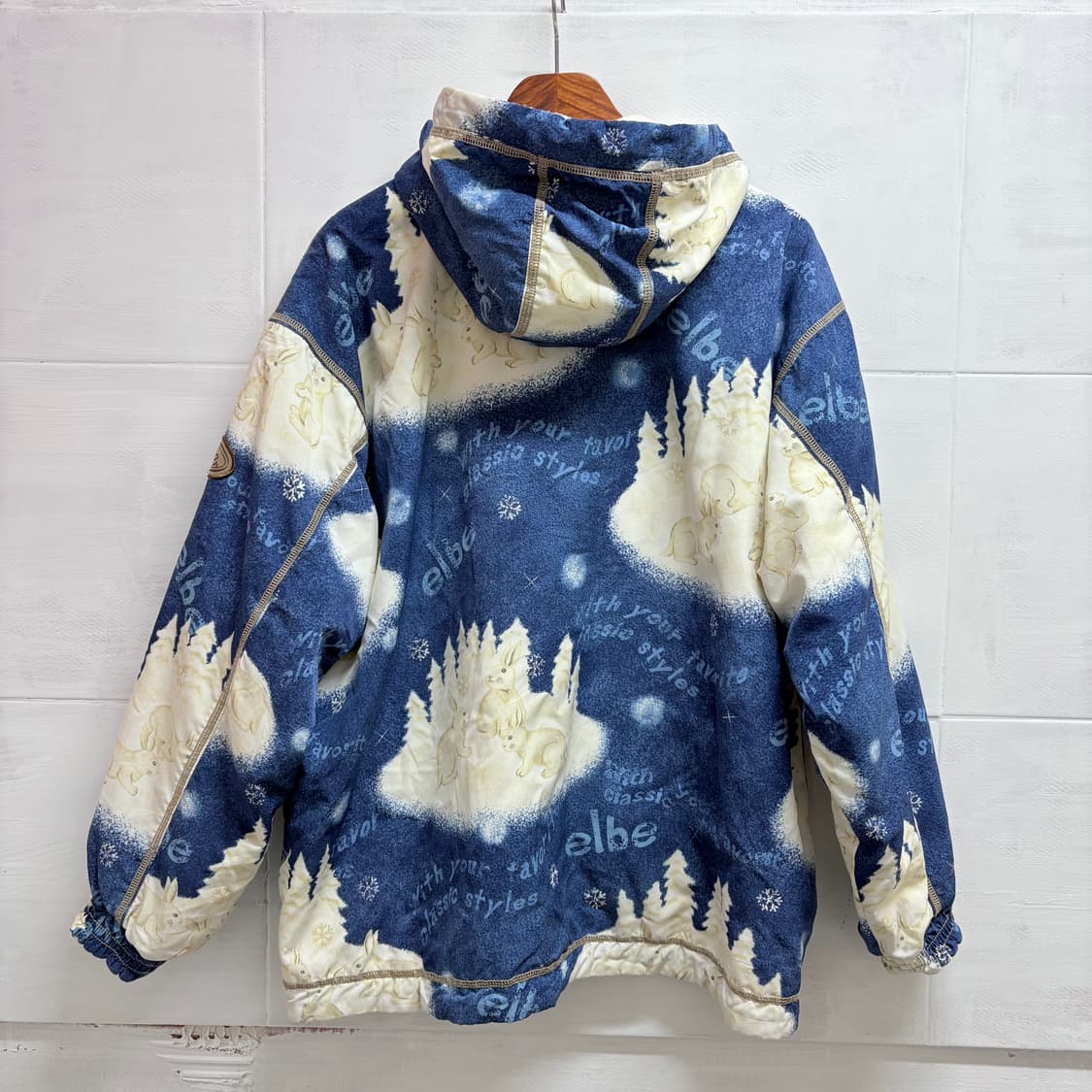 elbe 토끼 리버서블 스키 점퍼 아우터 (JPN) 상품이미지5