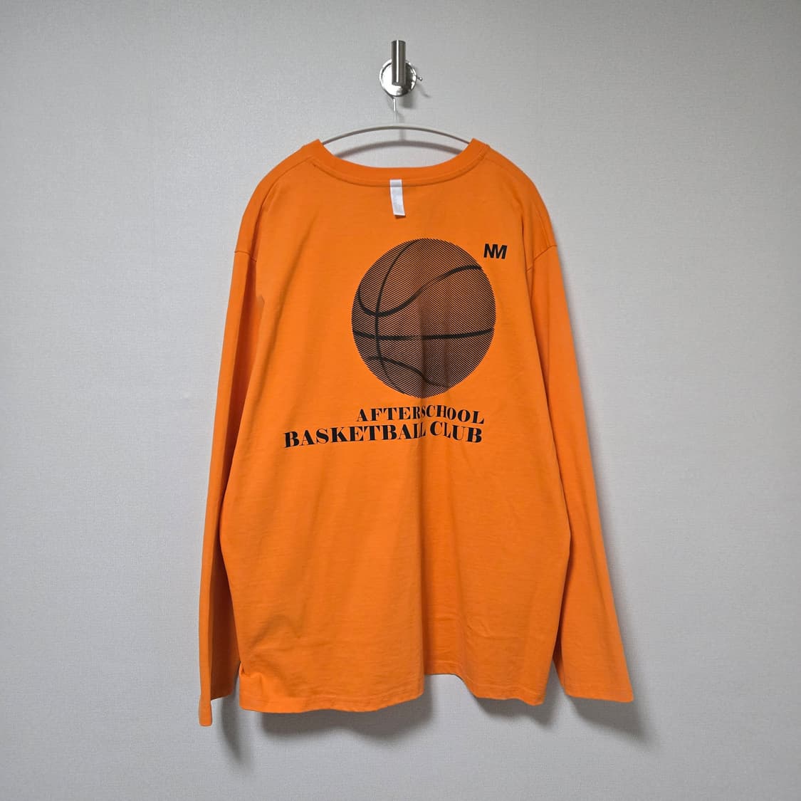 노매뉴얼 배스킷볼 슬리브 티셔츠 / 남성 티셔츠/ 남자 티셔츠 상품이미지5