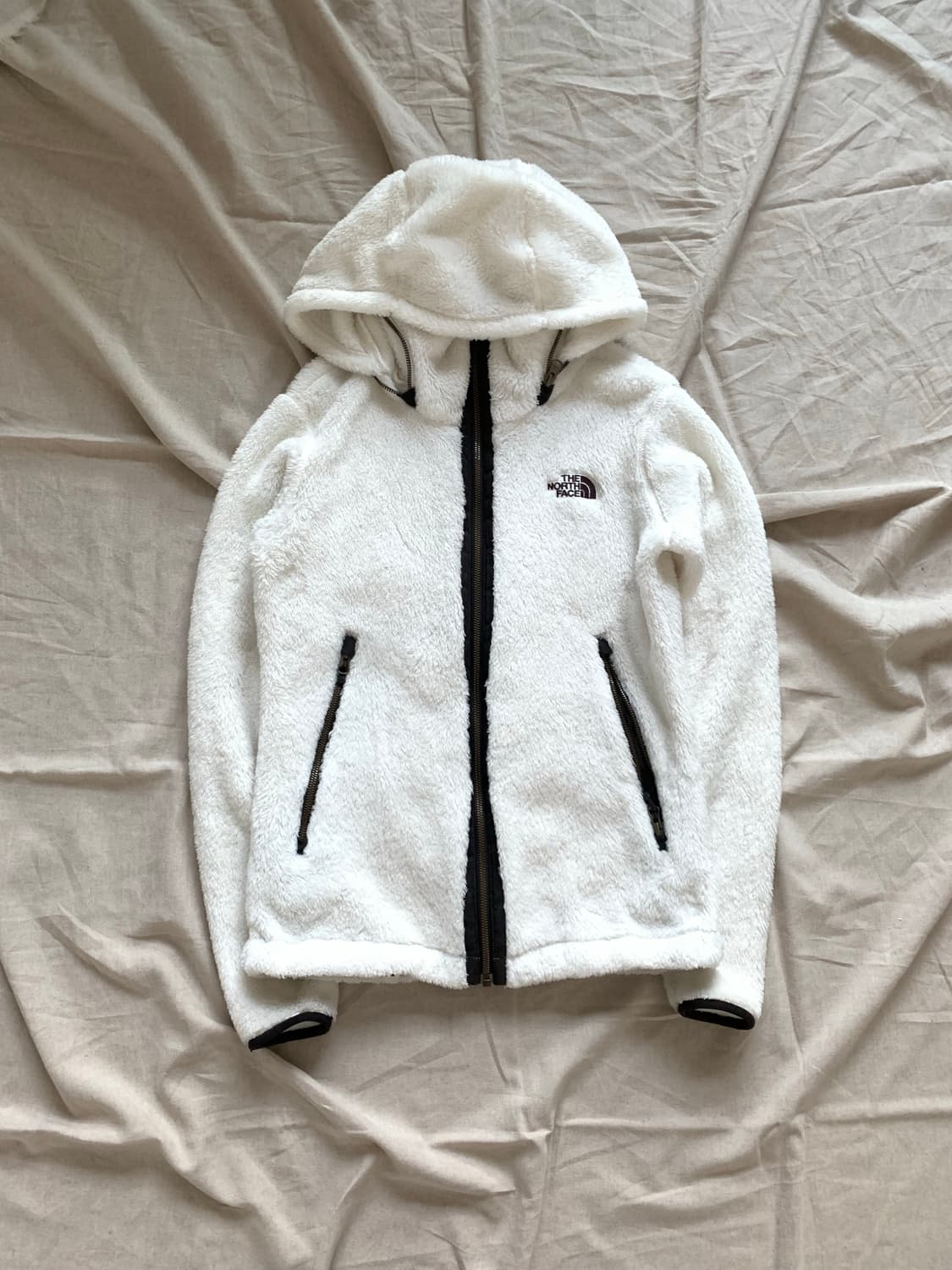 노스페이스 화이트 라벨 플리스 후드집업 상품이미지5
