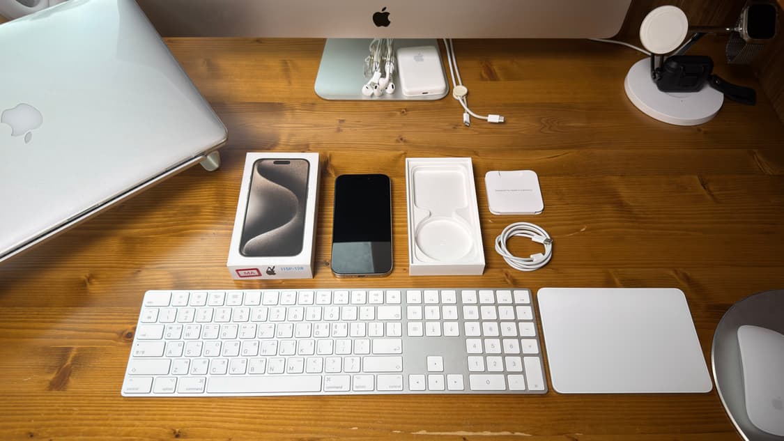 애플 - 아이폰 15 프로 (내추럴 티타늄), 128기가 상품이미지1