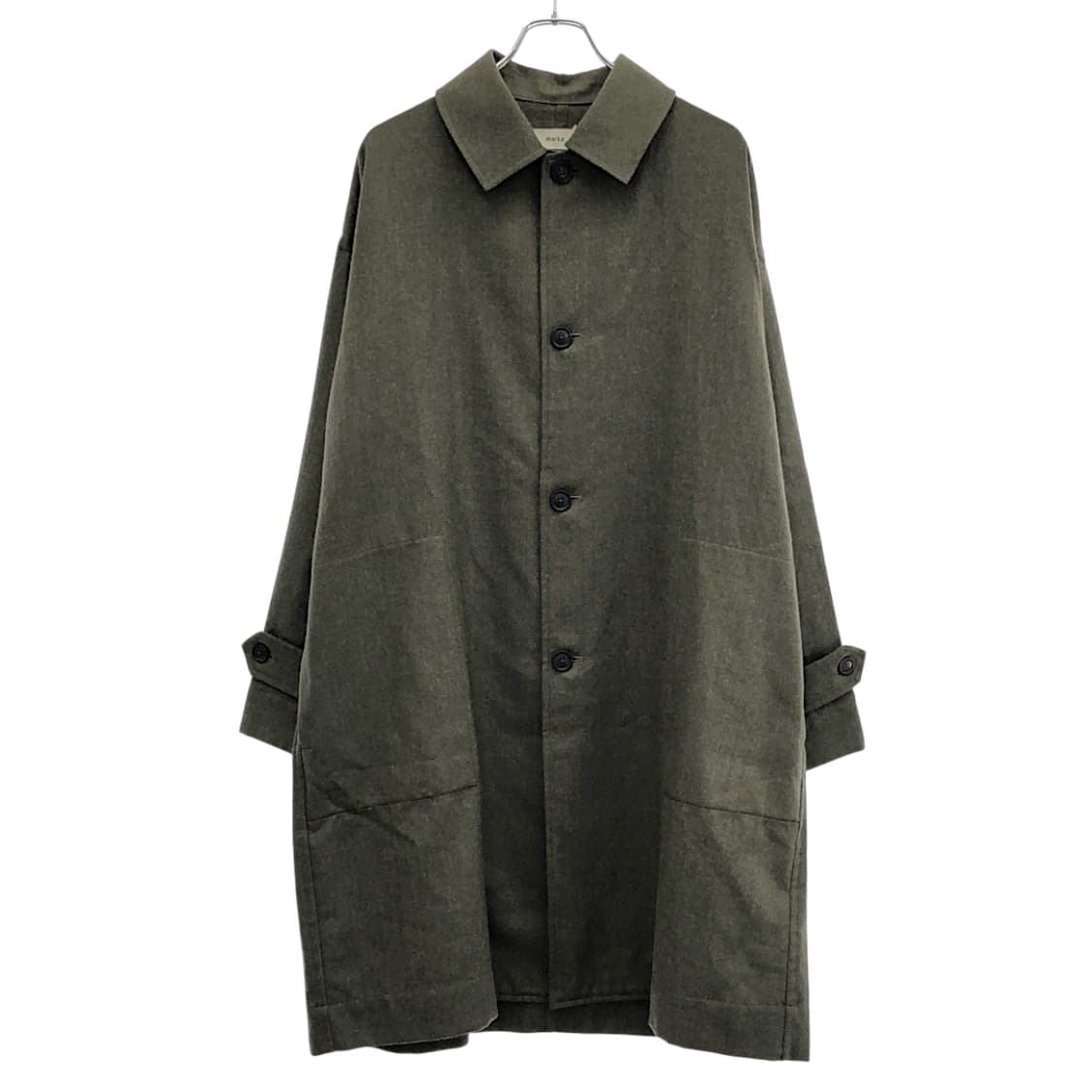 마카웨어  2/48 wool soft serge 코트 상품이미지1