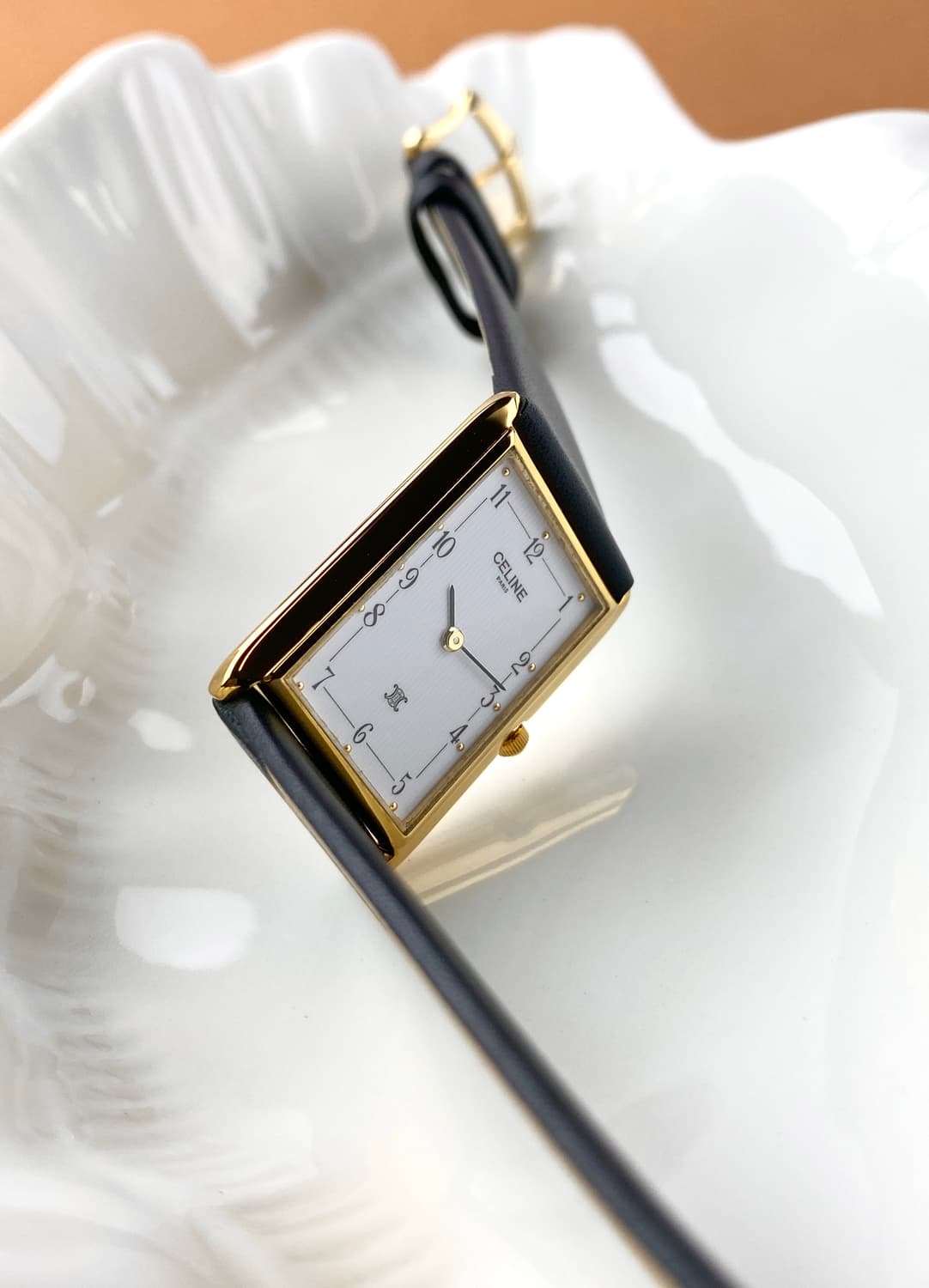 CELINE square gold watch UNISEX 상품이미지2