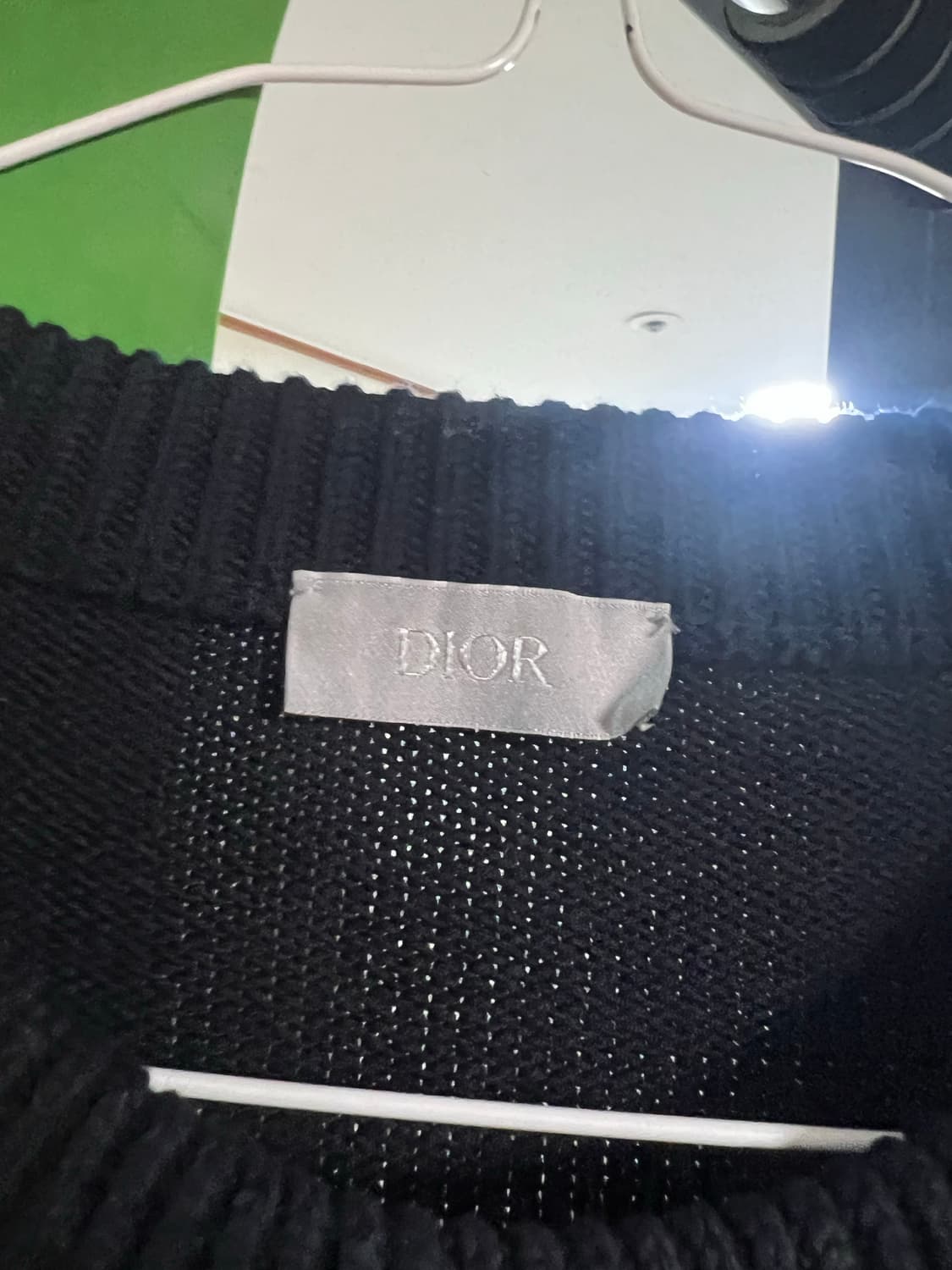 디올 인서트 니트 m 상품이미지3