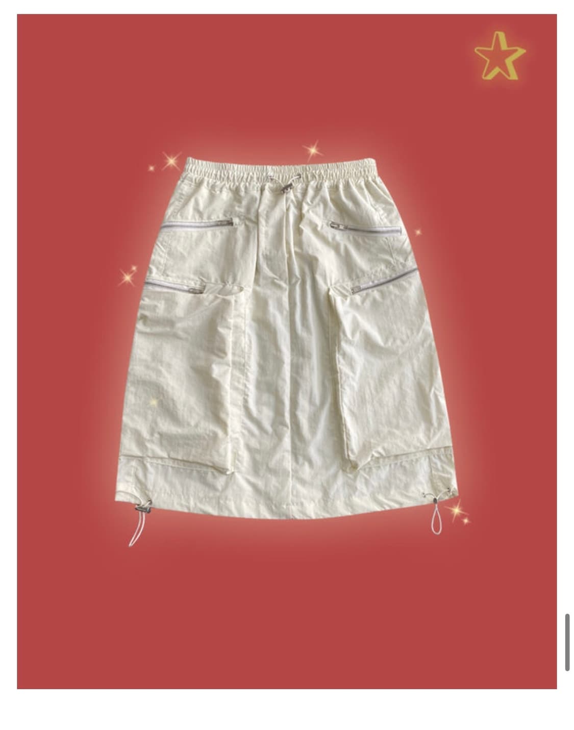 루루서울 Nasty Girl Skirt 아이보리 / 새상품 상품이미지6