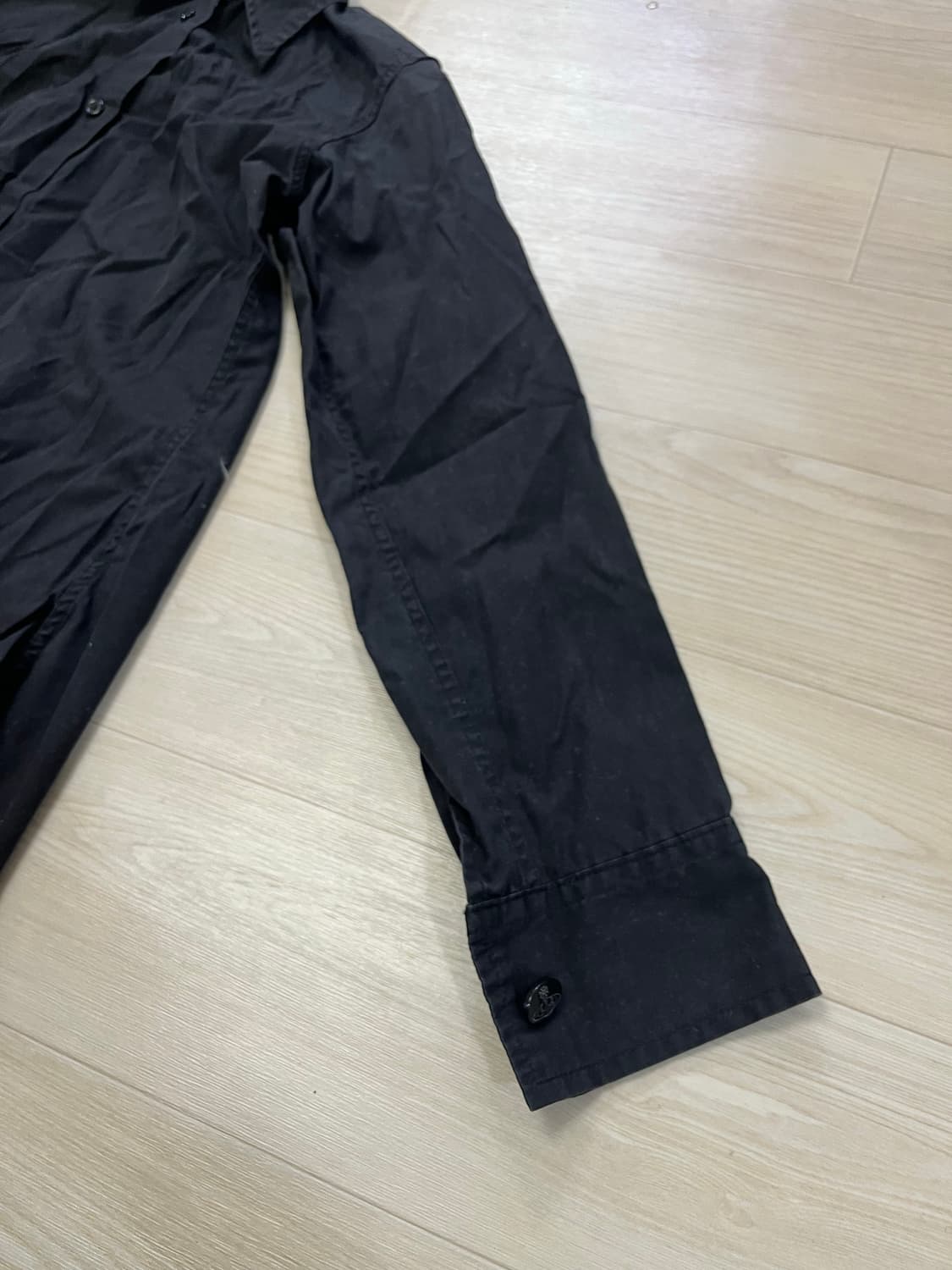 8 비비안 웨스트우드 골드 라벨 오브 로고 블랙 셔츠 상품이미지2