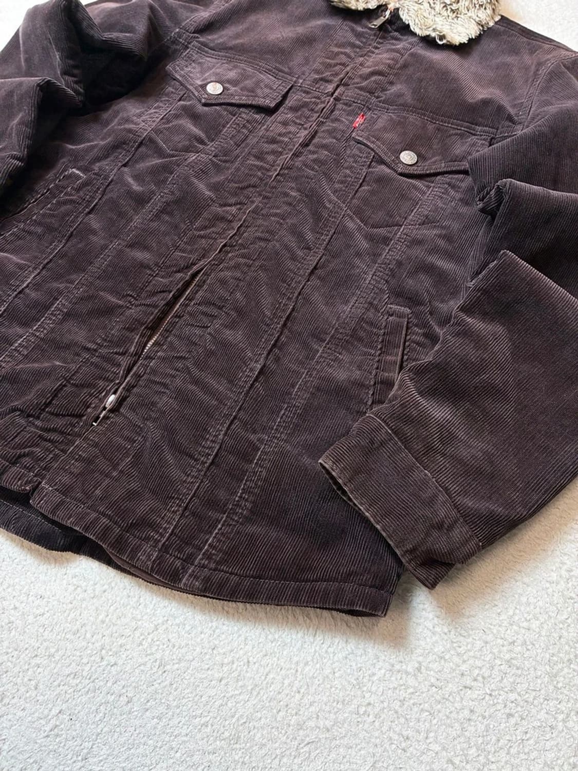 리바이스 00's 재팬 코듀로이 양탈 쉐르파 트러커 자켓 PN6670 상품이미지3