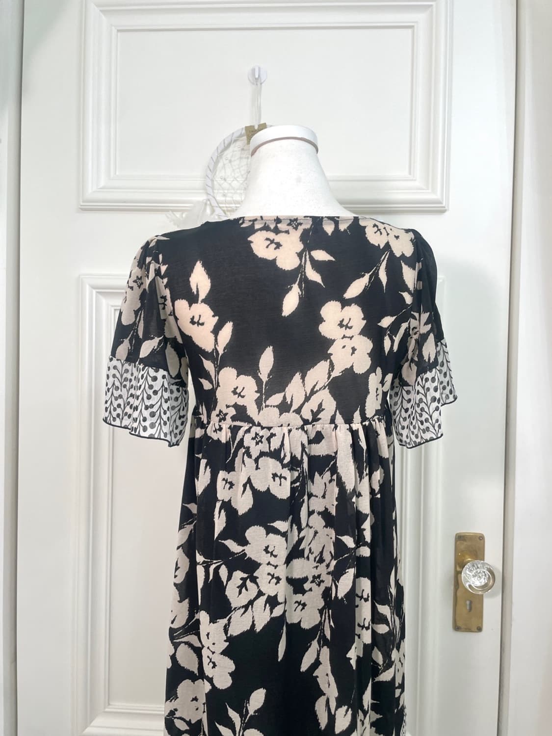 black flower lace summer opc 상품이미지4