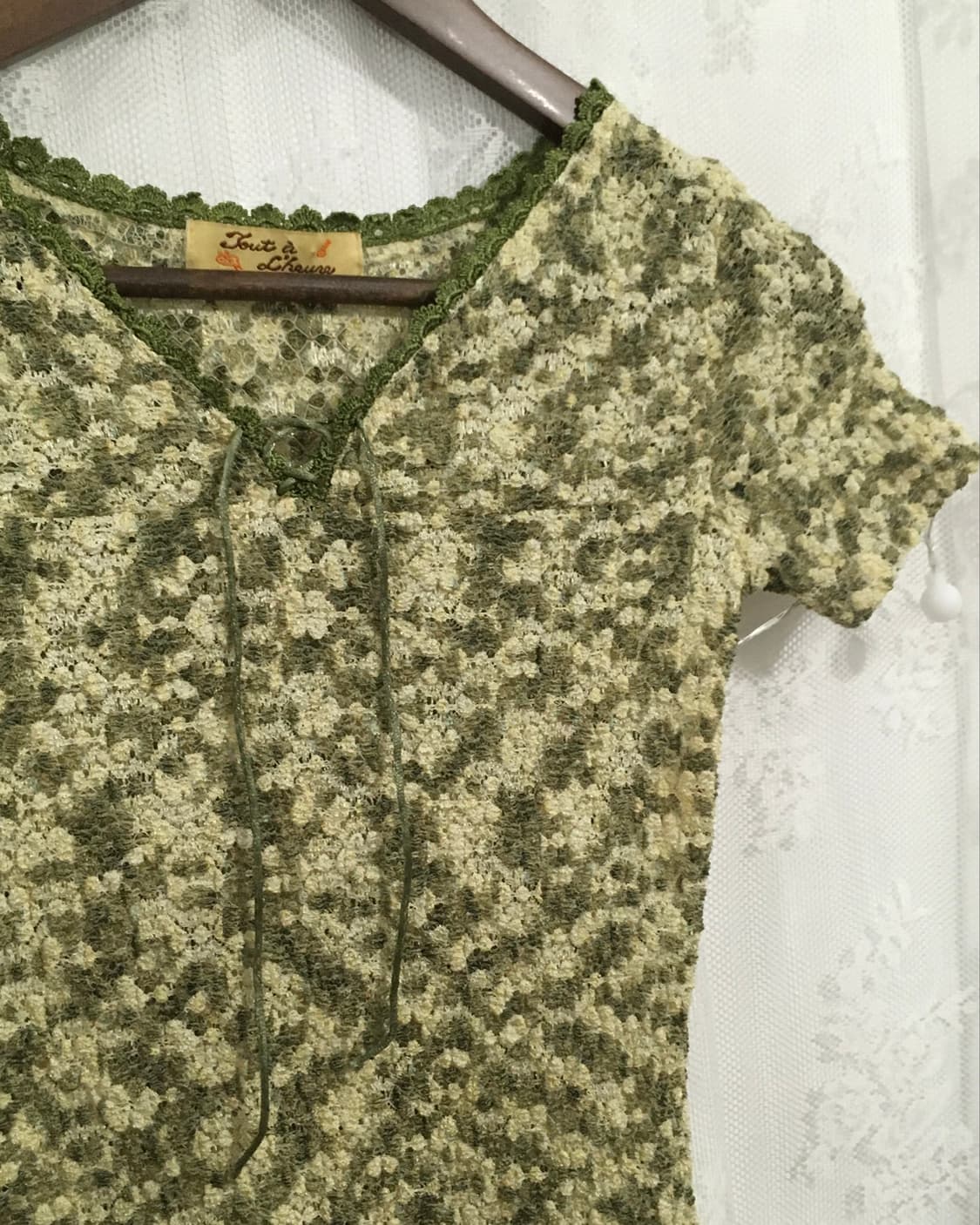 JPN flower pattern top 상품이미지5