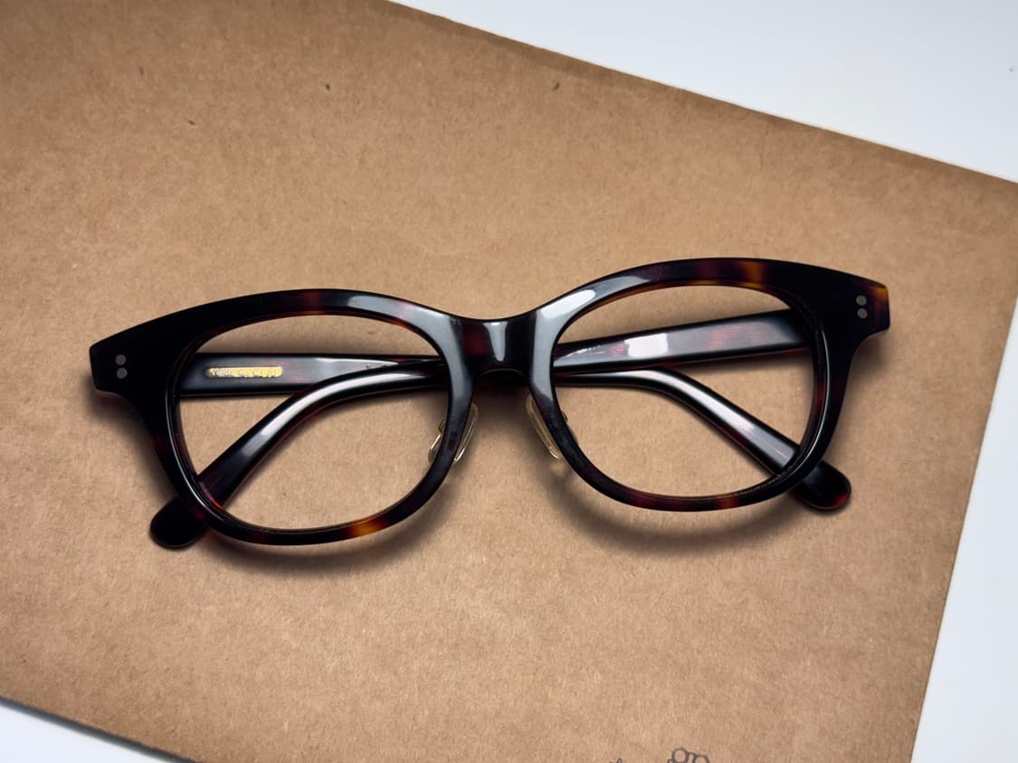 백산안경 하쿠산 메가네 일본제 뿔테 안경 0109 상품이미지1