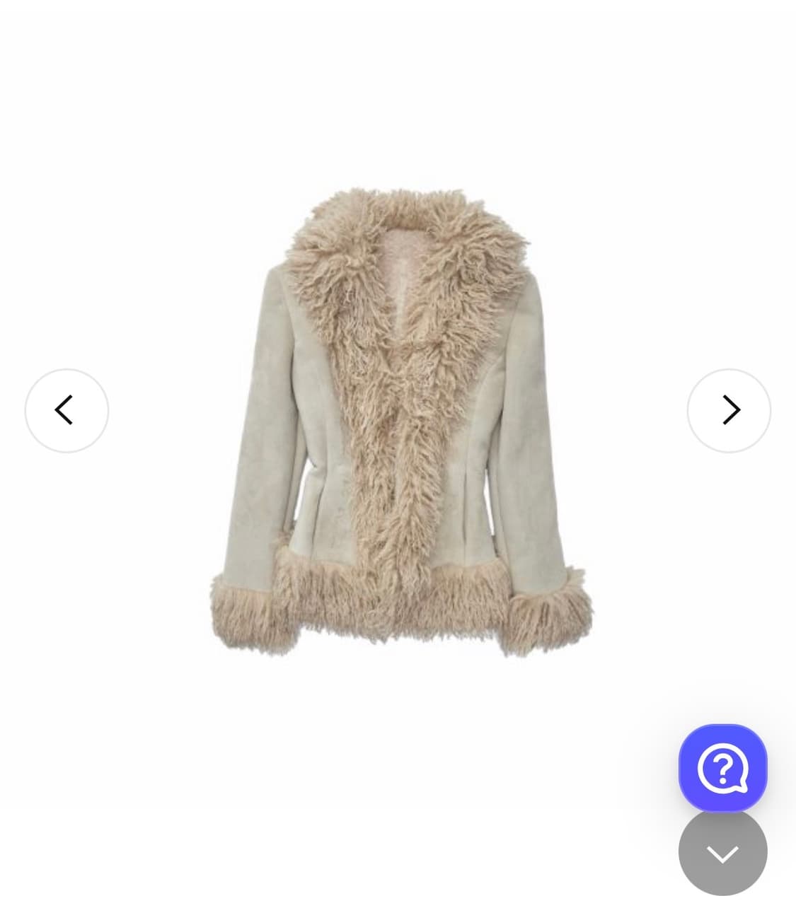 1jinn studio 원진스튜디오 램스울 스웨이드 자켓 s 상품이미지4