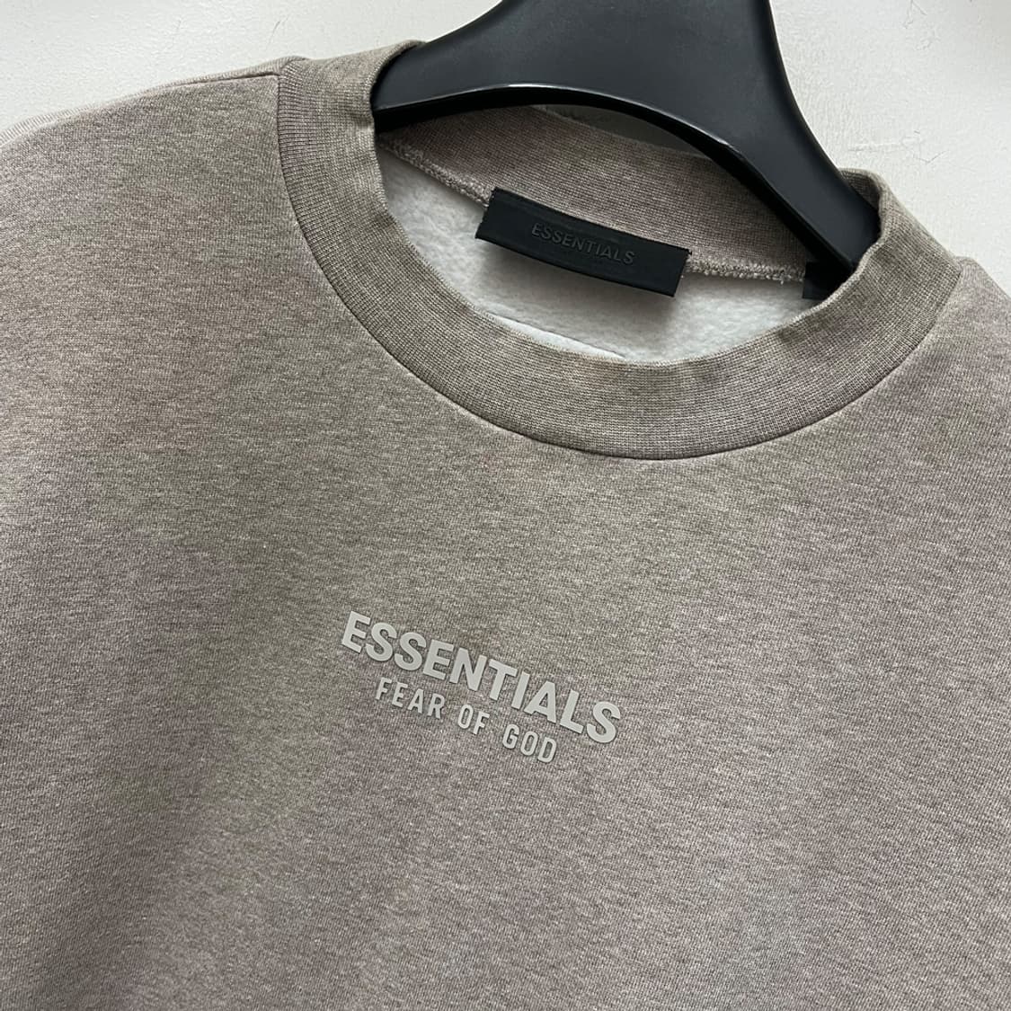 23FW 피어오브갓 에센셜 크루넥 코어 헤더 맨투맨 XL 상품이미지3