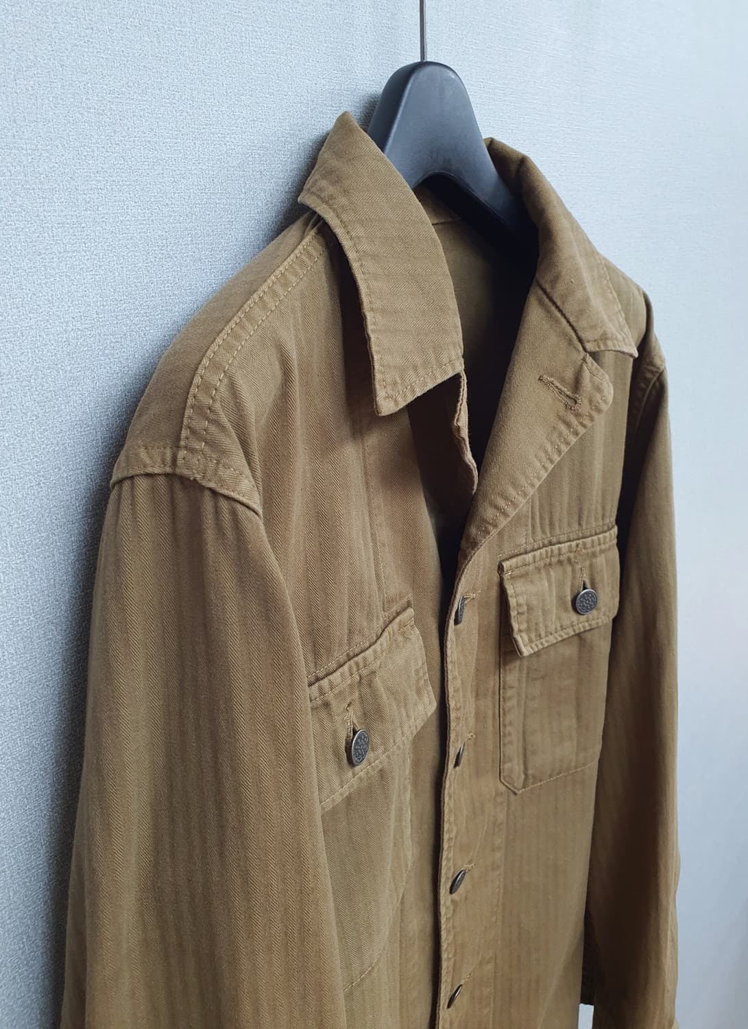 visvim.hbt 셔츠자켓 빈티지 커스텀 [미군 1943 자켓 모티브] 상품이미지4