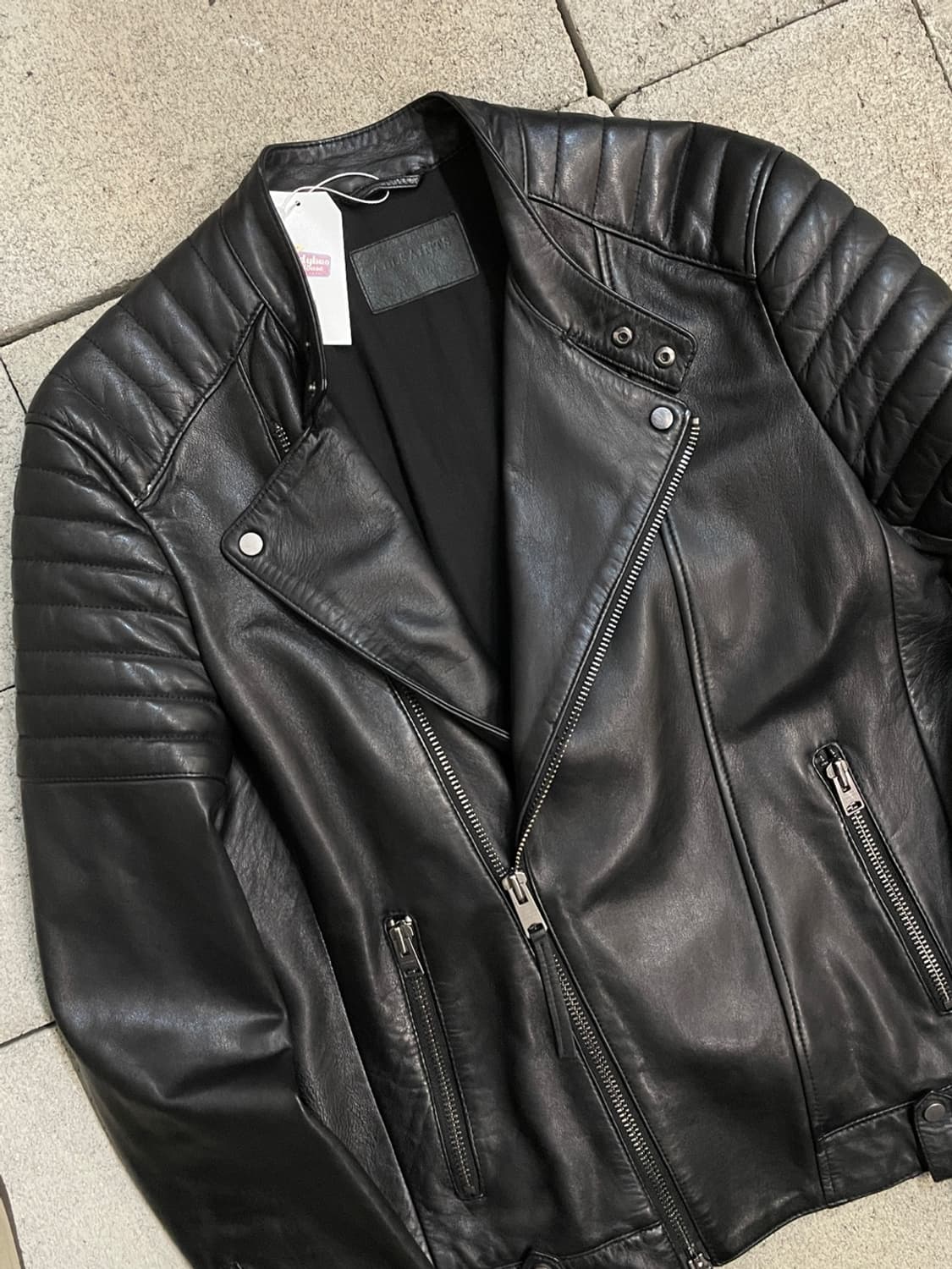 올세인츠 재스퍼 바이커 레더 자켓 상품이미지3