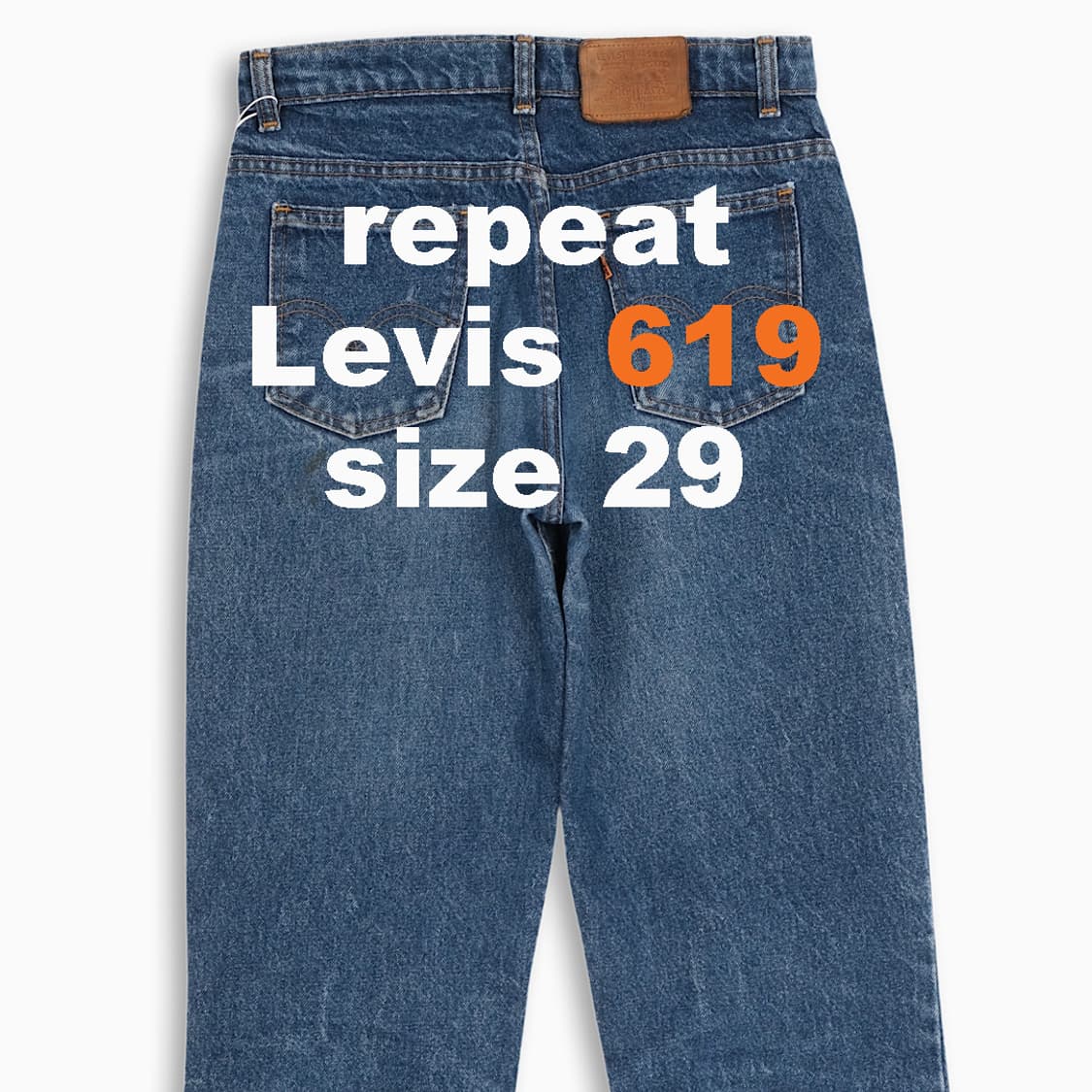 리바이스 619 오렌지탭 29 사이즈 OR6193001 상품이미지1