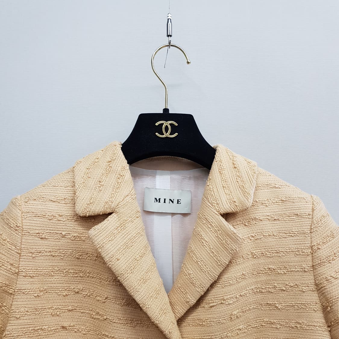 한섬 마인 2022 반팔 트위드 자켓 76-90-155사이즈 상품이미지2