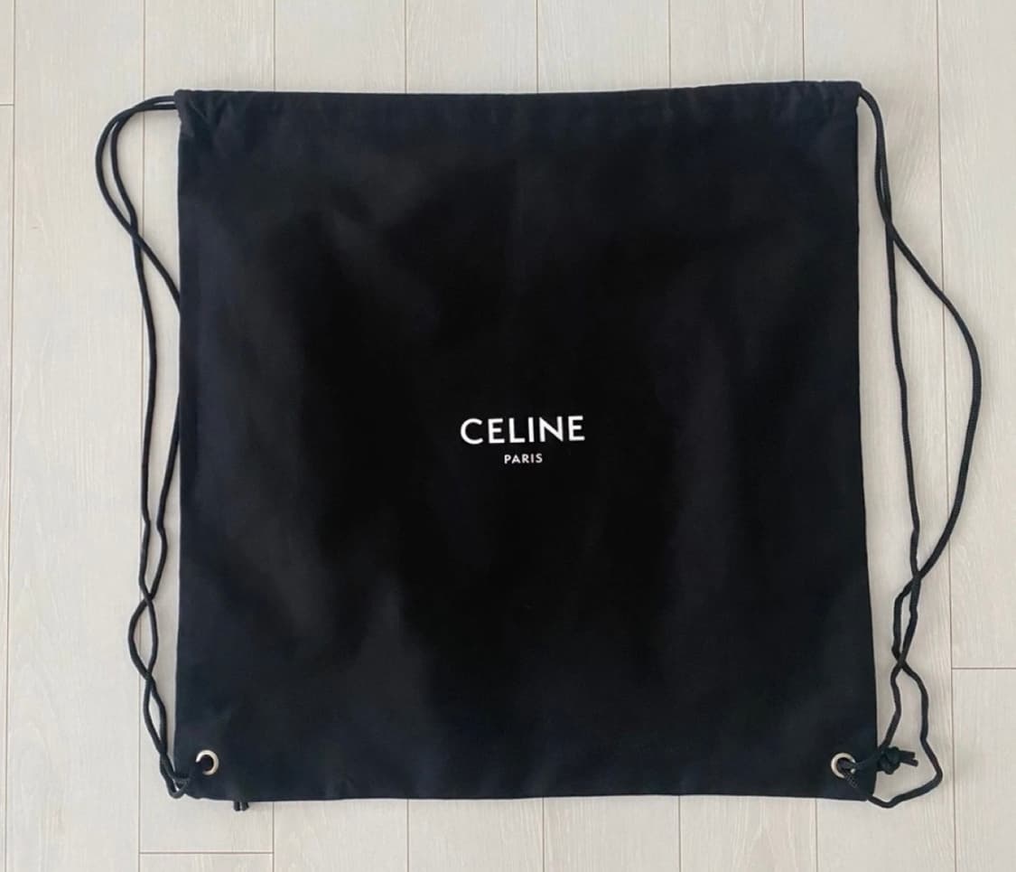 (김지원, 리사 착용)셀린느 스트링 백팩 스트링백 드로우스트링백 상품이미지3