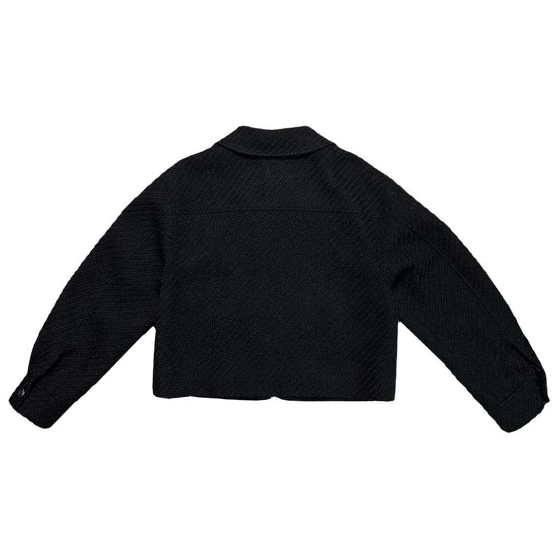 베네통 블랙 트위드 자켓 44 상품이미지7