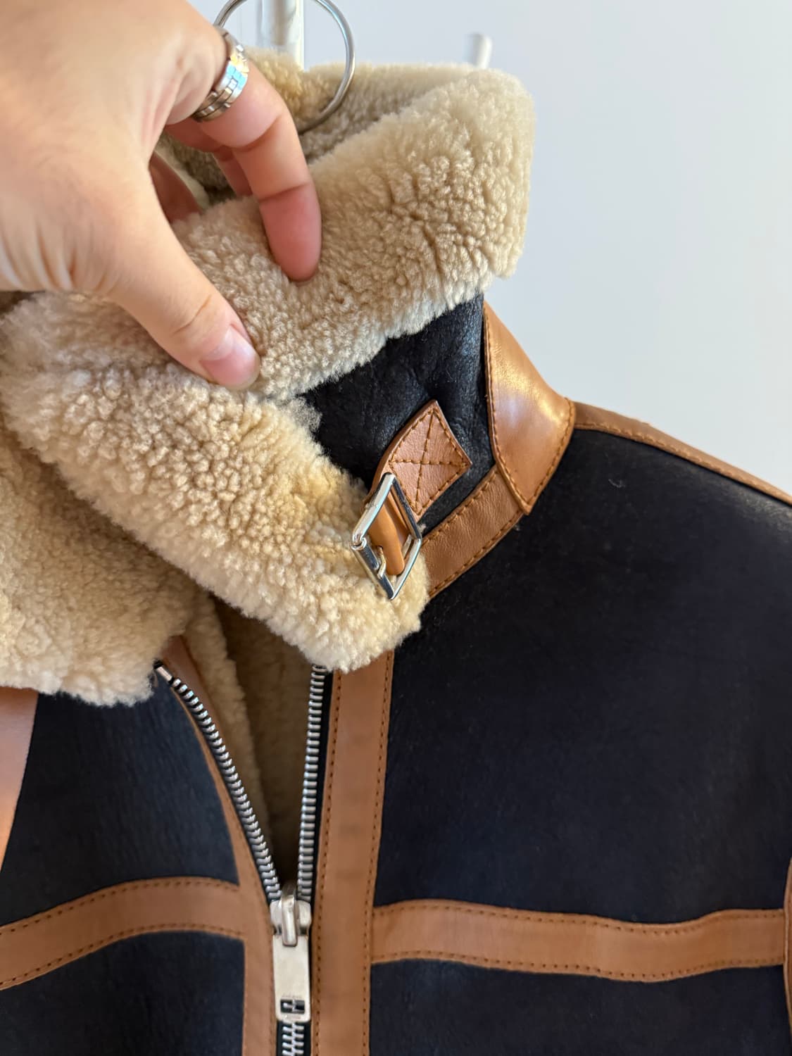 램 시어링 자켓 상품이미지3