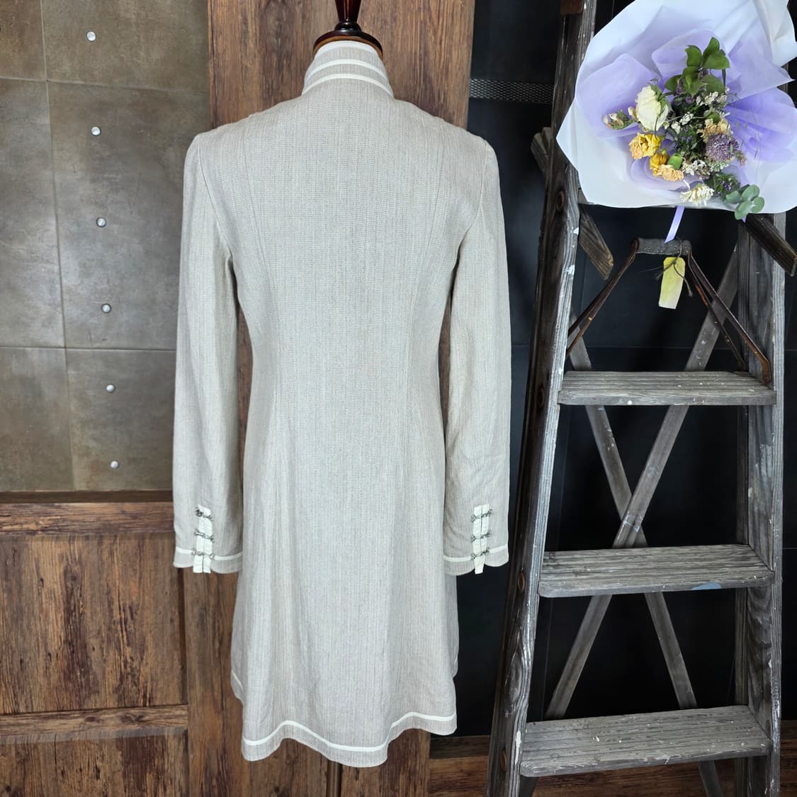 theory 린넨 오리엔탈 롱자켓 상품이미지6