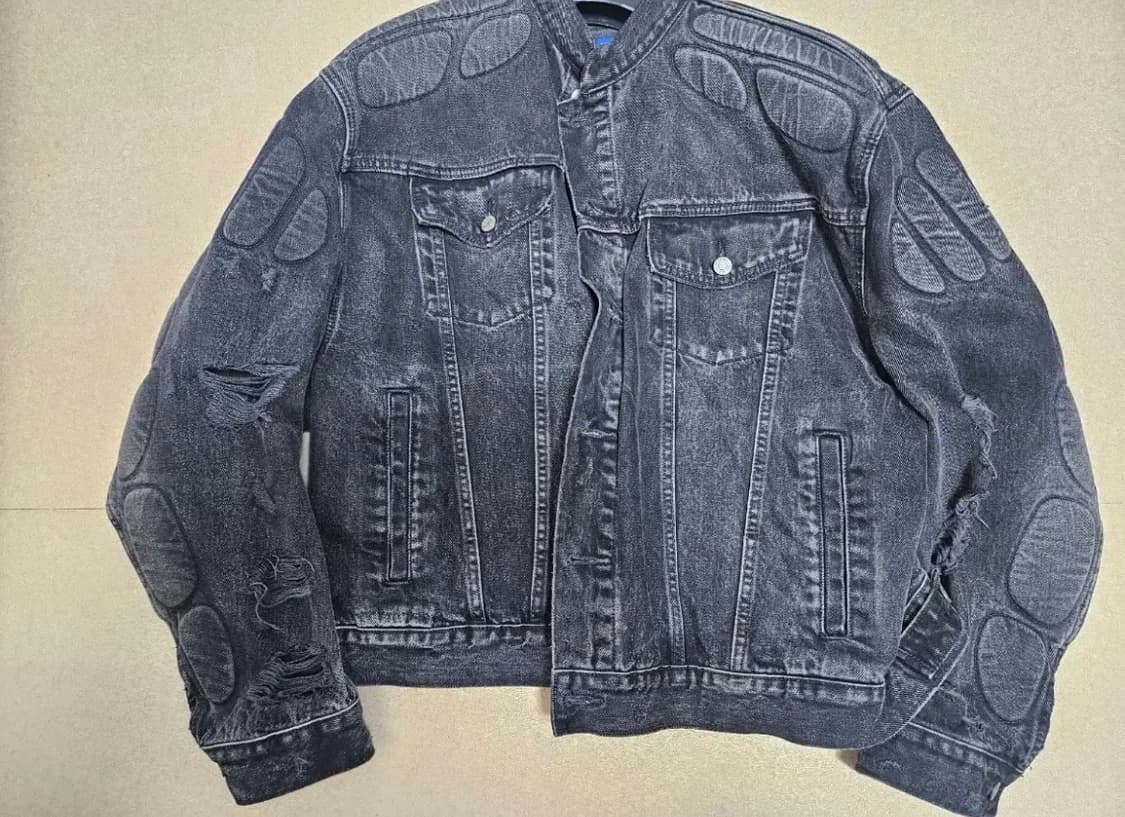 [M] 이지 갭 엔지니어드 바이 발렌시아가 패디드 데님 그레이 상품이미지2