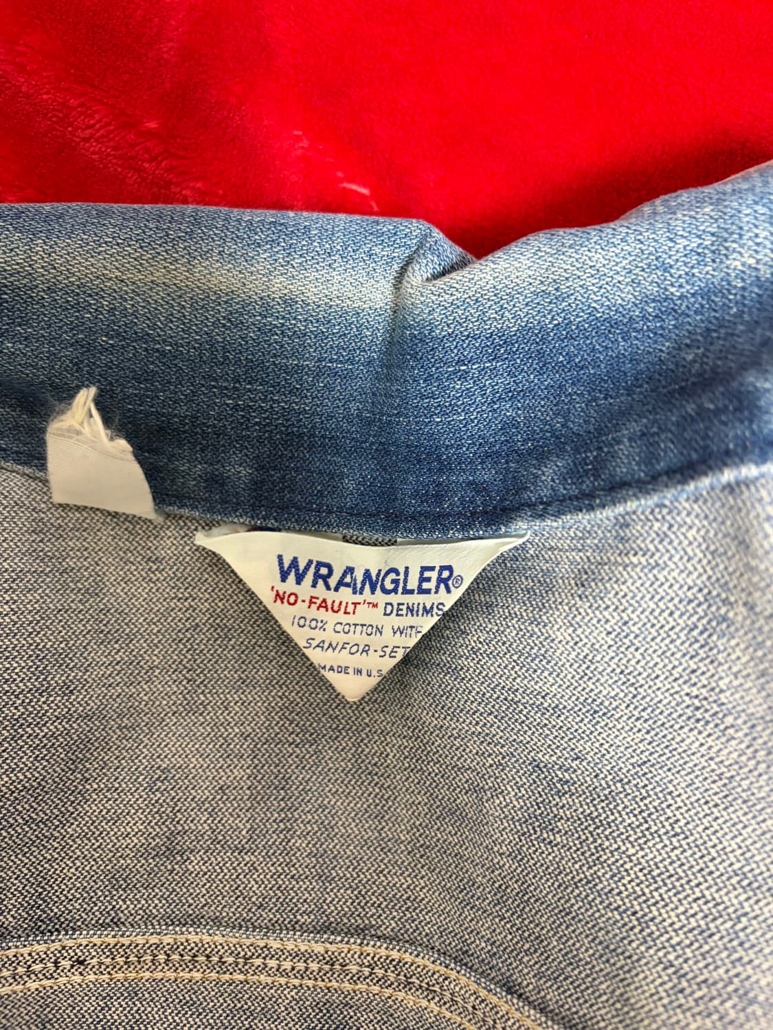 80s USA 빈티지 랭글러 126mj 데님 자켓 상품이미지3