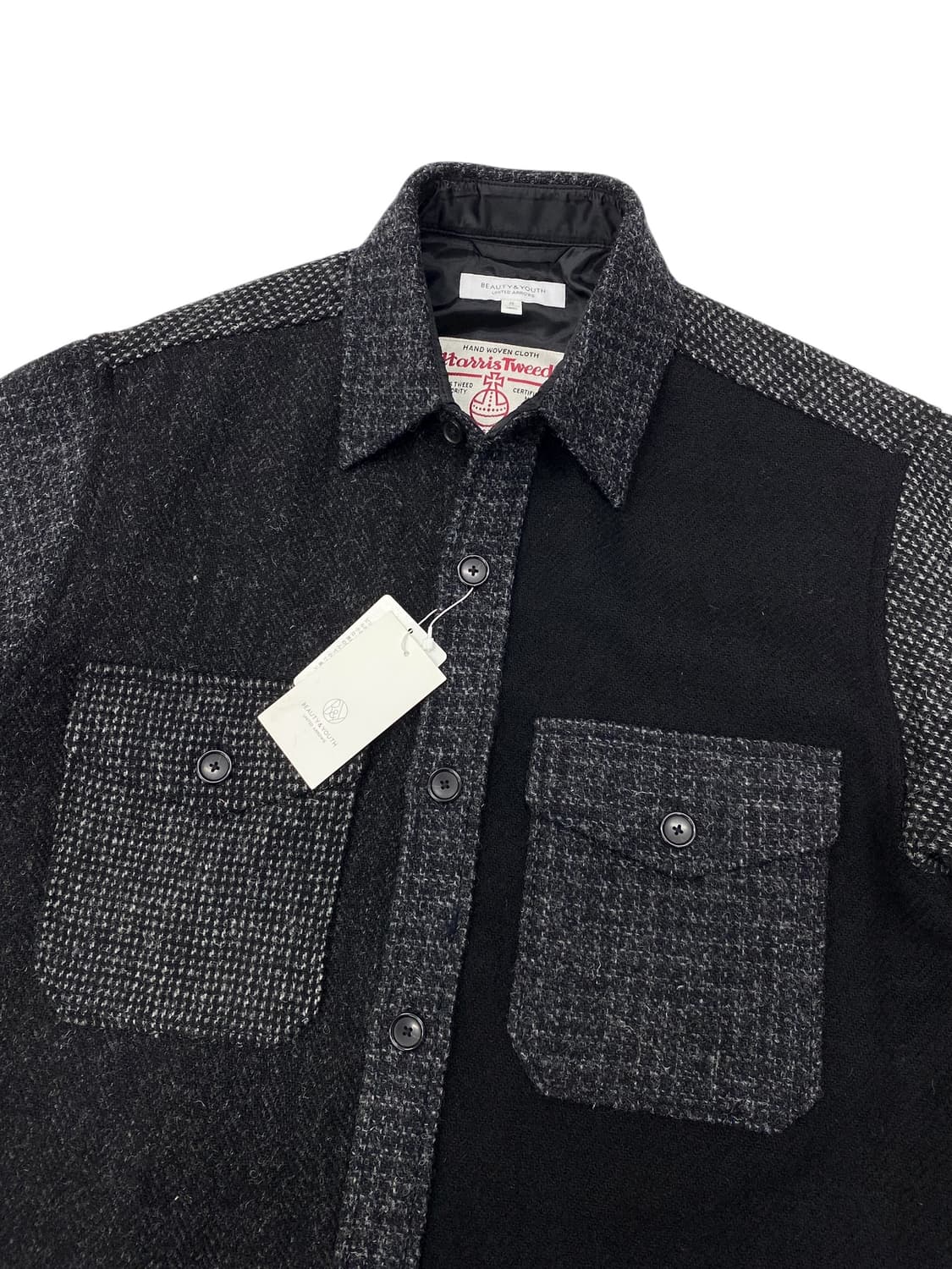 유나이티드 에로우즈 X 해리스 트위드 셔츠 자켓 상품이미지3