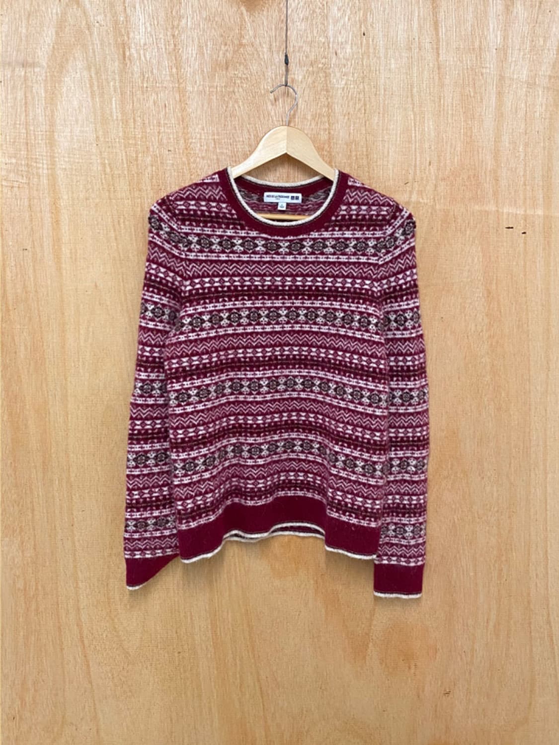 UNIQLO x INES DE LA FRESSANGE fair isle  상품이미지2