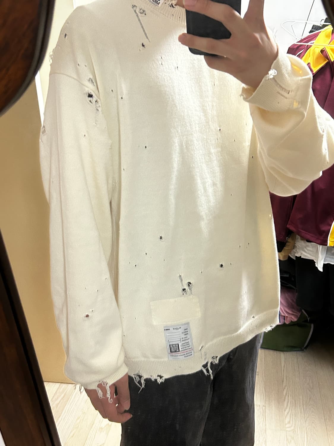 그런지 니트 상품이미지1