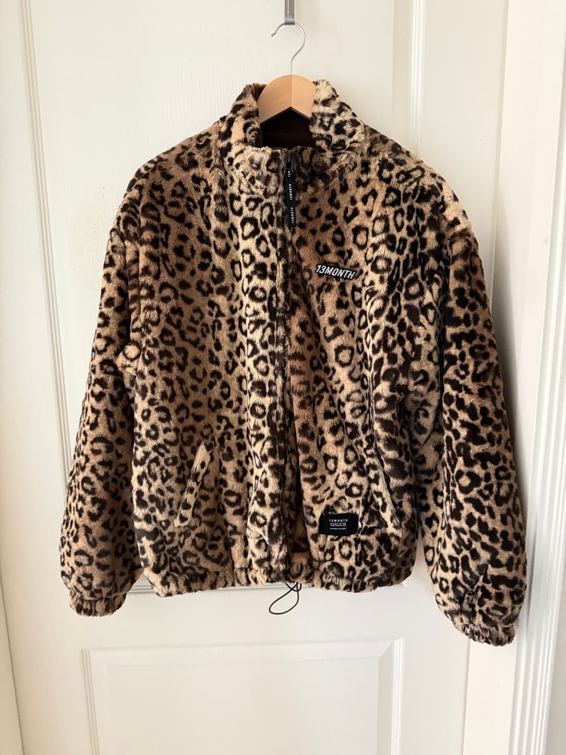 13months 써틴먼스 레오파드 플리스 자켓 M 상품이미지1