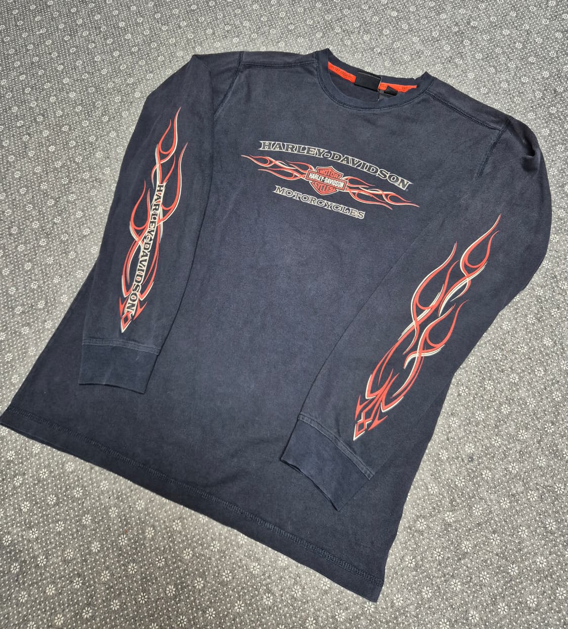 [M, 실측 L] 할리데이비슨 슬리브  -340 상품이미지1
