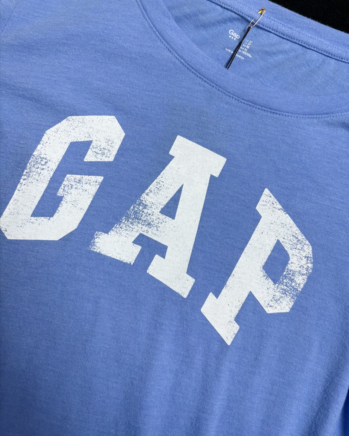 일본빈티지 gap 블루 티셔츠 상품이미지3