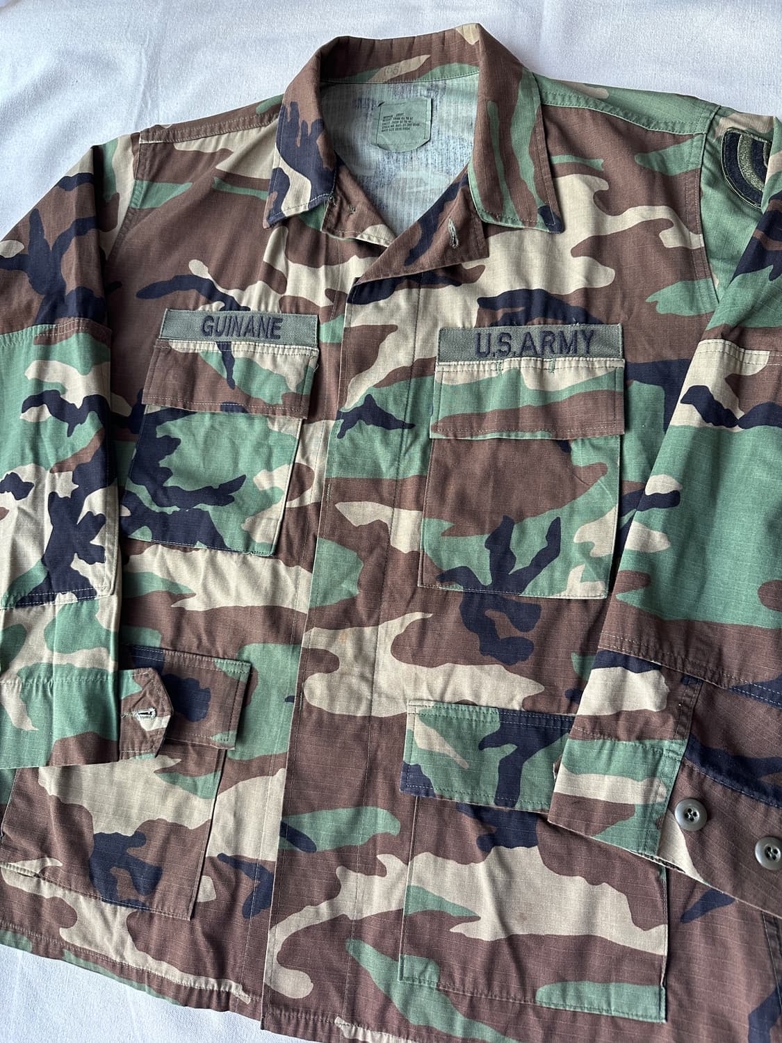 미군 우드랜드 BDU 자켓 M/S (100) 상품이미지2