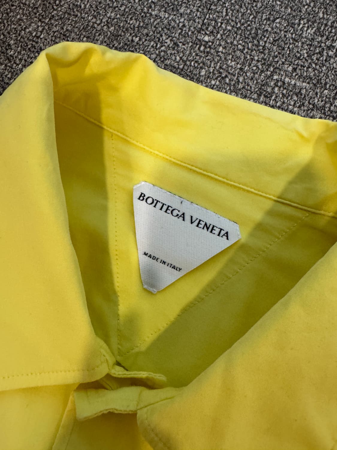 보테가베네타 코튼 하프 워크 셔츠 M  상품이미지2