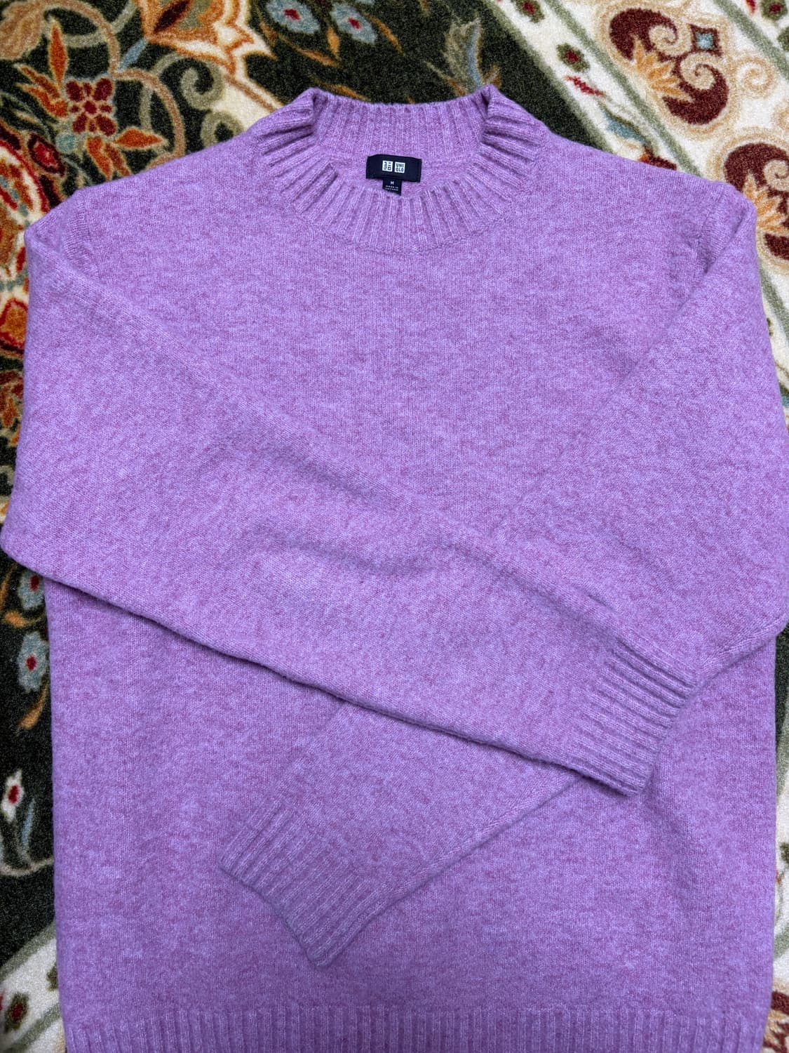 유니클로 수플레얀크루넥 스웨터 상품이미지2