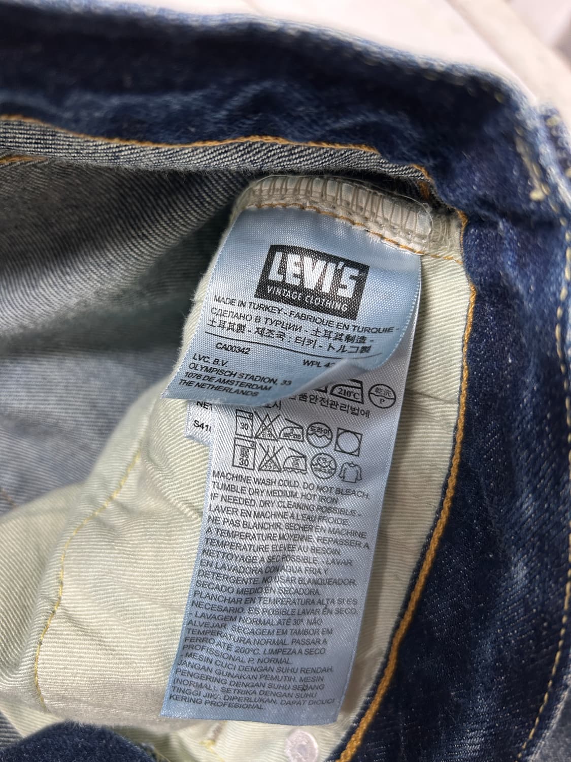 LVC 501Z XX 데님  상품이미지8