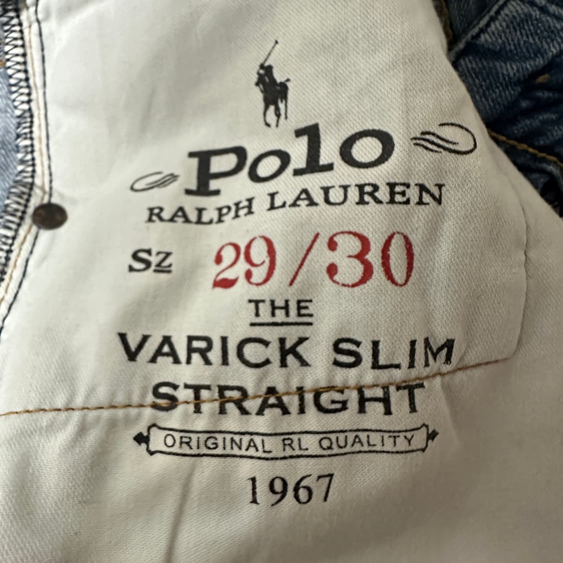 POLO RALPH LAUREN vintage denim pants 상품이미지5