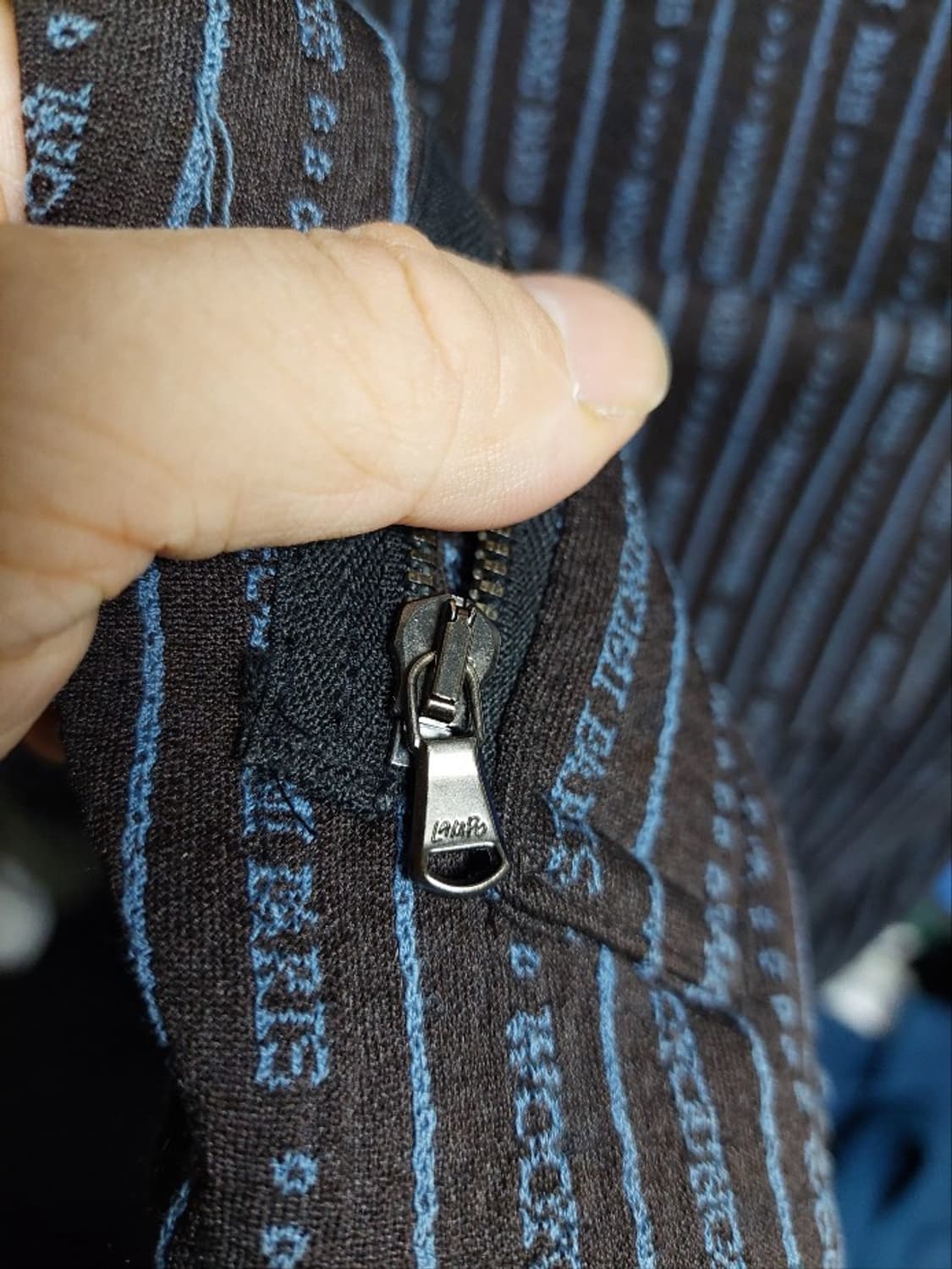 WOOYOUNGMI 올오버 스트라이프 봄버 자켓 50 상품이미지8